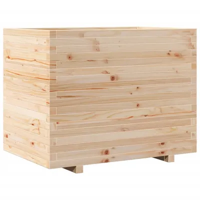 Image de Jardinière 90x60x72 cm bois de pin massif