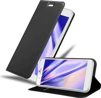 Produktbild von Cadorabo Handyhülle für Honor 6 PLUS Schutz Hülle in Schwarz Cover Etui Book Case Booklet