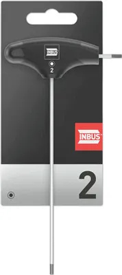 Produktbild von INBUS® 70044 T-Griff Schraubendreher 2mm, mit HybridTouch