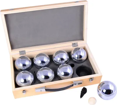 Image de Engelhart Longfield Games Jeu De Boule 8 boules - Dans une caisse en bois