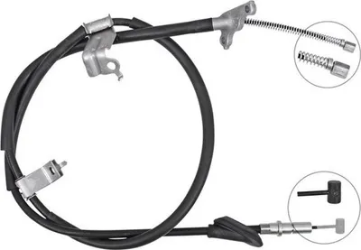 Produktbild von A.B.S. Handbremsseil Seilzug Feststellbremse für HONDA CR-V II (RD) Hinten Links K19117