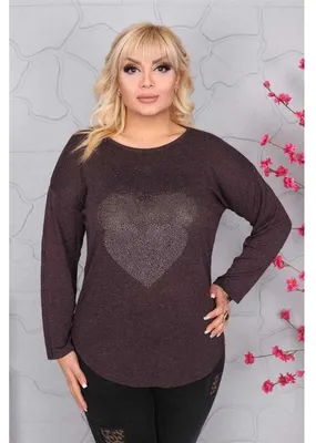 Produktbild von Damen Longshirt Langarm mit Muster Nieten; Muster3/S/M