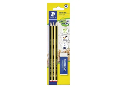 Produktbild von Staedtler Bleistift + Radierer BK 100% PEFC 4007817120149