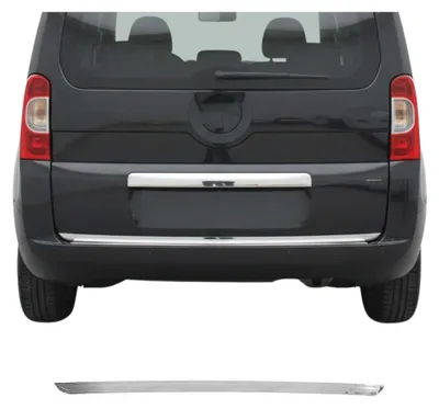 Image de Garniture de Hayon Coffre pour Peugeot Bipper 2008-2021 acier inox, Image générée par une IA