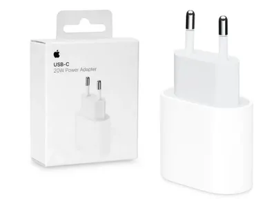 Produktbild von Apple 20W USB-C Power Adapter & 2M USB-C auf Lightning Kabel Ladegerät iPhone 14 13 12 11 X Pro Max