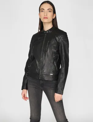 Produktbild von Mustang Lederjacke 31021323 Damen black S