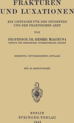 Produktbild von Frakturen und Luxationen