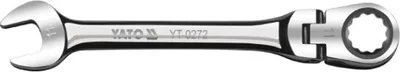 Produktbild von YATO Ratschen-Ringgabelschlüssel YT-0272 Chrom-Vanadium-Stahl