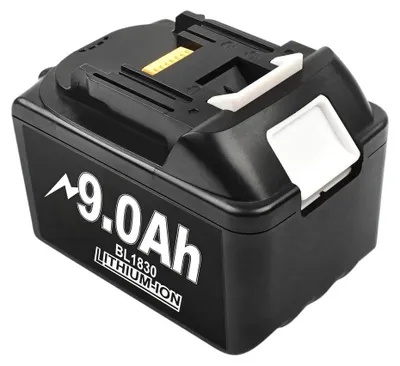 Produktbild von 18V Akku - Ersatzakku BL1830 BL1850 BL1860 - 9000mAh Hochkapazität - Li-Ion - Für Akku-Werkzeuge - 1 Stück