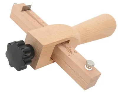 Imagen del producto de Cortador de correas de cuero, ajustable en grosor, de acero inoxidable, resistente, para cortar cinturones de cuero y otros materiales, ideal para proyectos de manualidades y bricolaje