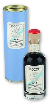Obrázok produktu pre Balsamický ocot "Fine 6 travasi", 250 ml - Gocce/Acetaia Leonardi