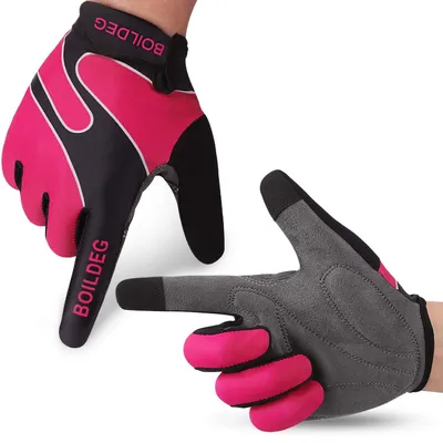 Productafbeelding van Fietshandschoenen - Antislip en Schokabsorberend - Grijs - Unisex