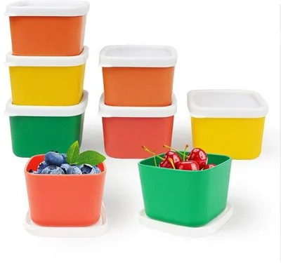 Productafbeelding van Set van 8 Voedselopslagdozen met Deksel
