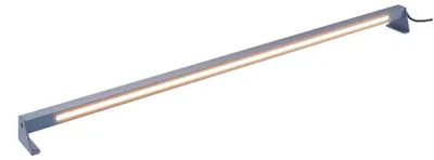 Zdjęcie produktu dla Lampa gruntowa LED, oświetlenie zewnętrzne, aluminium, szary, IP65, L 100 cm
