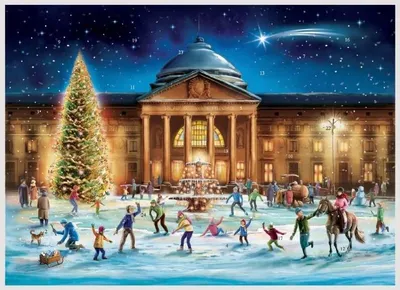 Immagine prodotto di Calendario dell'Avvento n. 322 Kurhaus Wiesbaden DIN A3
