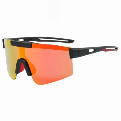 Produktbild von Sportbrille Polarisiert Radsportbrillen Fahrradbrille Schnelle brille für Herren Damen Sport Sonnenbrille UV400 Klar Laufbrille für MTB Rennrad