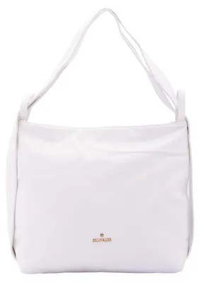 Immagine prodotto di Borsa a Spalla Donna Ecopelle con Zip B Cavalli Nero Black B UNICA 40x33x11 cm