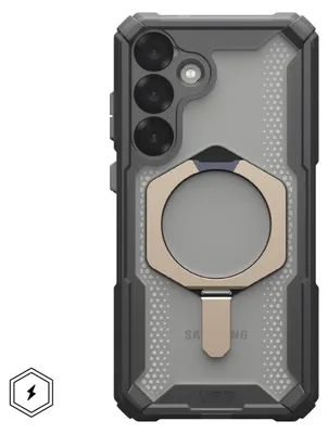 Productafbeelding van Urban Armor Gear Plasma XTE, hoesje, Samsung, Galaxy S25 Plus, 17 cm (6,7 inch), grijs, titanium