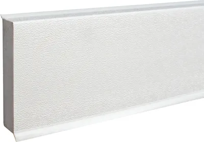 Produktbild von Sockelleiste Kunststoff 12 x 60 x 2500 mm Grau PVC Hartschaum Fußleiste Durchgefärbte Weichlippe by PROVISTON 12.5 Meter | 5 Stück