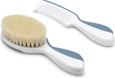 Image de Set de brosses à cheveux pour bébés, Powder Blue