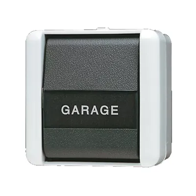 Image de JUNG Interrupteur à bascule 806NAW WG800 IP44 m