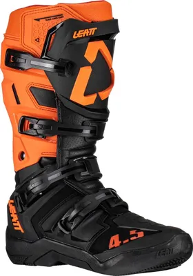 Produktbild von Leatt 4.5 Motocross Stiefel, schwarz/orange, 9 (43)