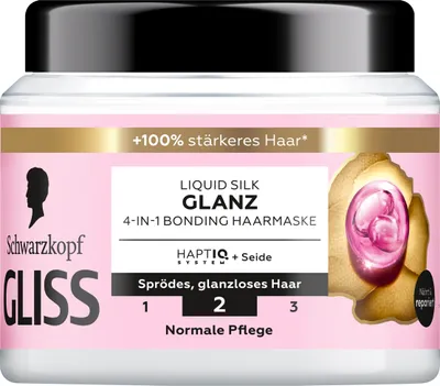 Obrázok produktu pre Maska na vlasy Gliss Kur Liquid Silk shine