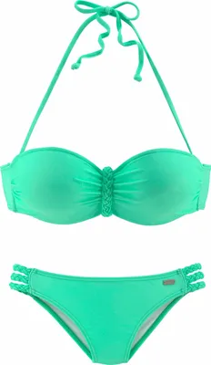Produktbild von Buffalo Bügel-Bandeau-Bikini mint Größe 38 Cup B