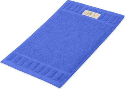 Produktbild von Casa Colori Frottier Gästetuch 30x50cm 30 x 50 cm mittelblau Hohe Farbbrillanz, Einfache Pflege