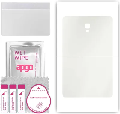 Produktbild von apgo Rückseite Schutzfolie, Matt, kompatibel mit Samsung Galaxy Tab A 10.5, Hinten Hydrogel-Displayschutzfolie mit Positionierhilfe, kratzfest, einfache Montage