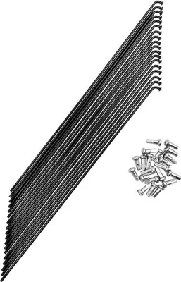 Produktbild von Mvtek Inox D. 2.00 Mm Speichen 10 Einheiten Silber 266 mm Silber 266 mm