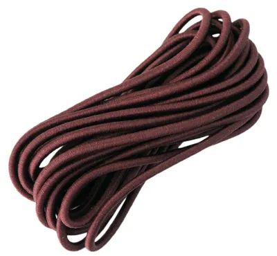 Produktbild von 3m Gummikordel 3mm Gummiband Gummischnur Hutgummi Rundgummi f. Bekleidung uvm., Farbe:bordeaux