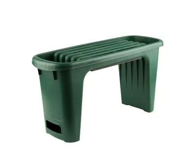 Produktbild von Kniebank und Gartenbank + Polsterung - Pflanzhilfe für Ihren Garten - Mit Werkzeugfach für Ihre Gartenscheren, Kleinteile oder Setzlinge
