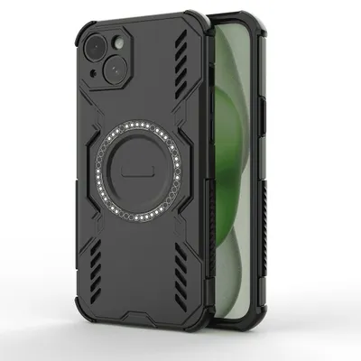 Obrázek produktu pro Techsuit – ArmorMag ochranné pouzdro na iPhone 15 – černé