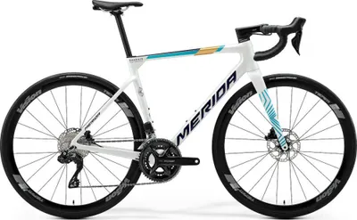 Produktbild von Merida Scultura 5000 Rennrad M pearl blue-team Carbon Shimano 105 Di2 12-fach...