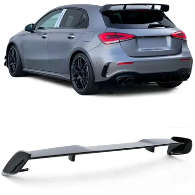 Produktbild von Dachspoiler Heckspoiler schwarz glänzend für Mercedes A Klasse W177 ab 2018