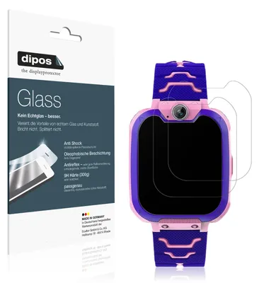 Produktbild von 2x dipos GlassAR Kesasohe Smartwatch Kinder