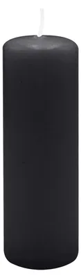 Produktbild von Stumpenkerzen 120 x  Ø 40 mm, Schwarz, 16 Stück