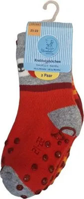 Produktbild von Sterntaler ABS Socken rot Doppelpack Gr. 21-22