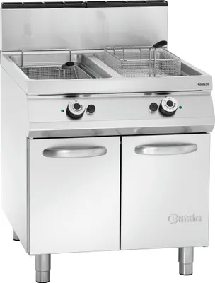Produktbild von Bartscher Gas-Standfritteuse, 2 Becken