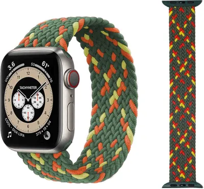 Obrázek produktu pro Pro Apple Watch Series 9 8 7 41 / 6 SE 5 4 40 / 3 2 1 38mm Náhradní nylonový řemínek k hodinkám