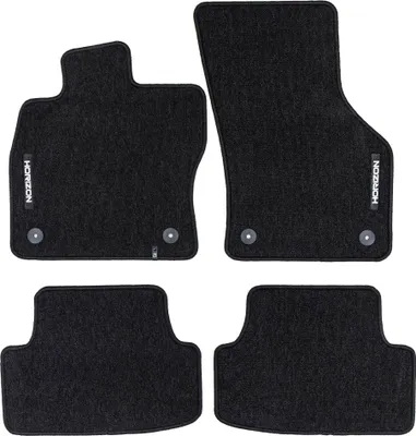 Immagine prodotto di Tappetini Velours per Seat Leon III 2012-20 Tappetini auto in moquette nero 4 pz