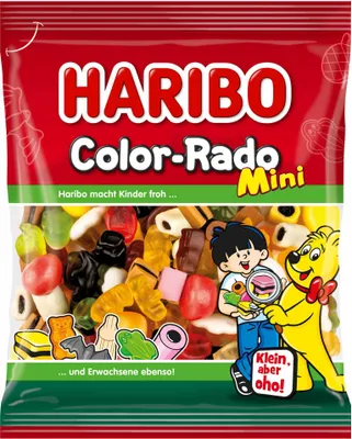 Produktbild von HARIBO Mini COLOR-RADO Fruchtgummi 160,0 g