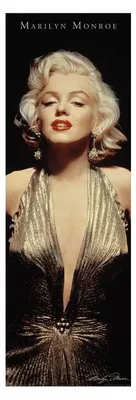 Produktbild von Marilyn MONROE – Gold – 53x158 cm – Poster/Plakat