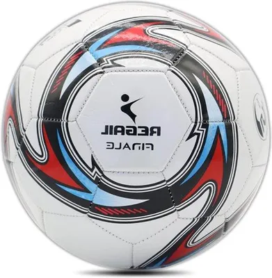 Produktbild von Famanu Fußball Größe 5 - Jugendfußball - maschinenvernähte Ball für Training und Wettkämpfe
