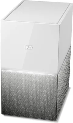Image de Western Digital My Cloud™ Home Duo, NAS, 20 To, blanc/argenté