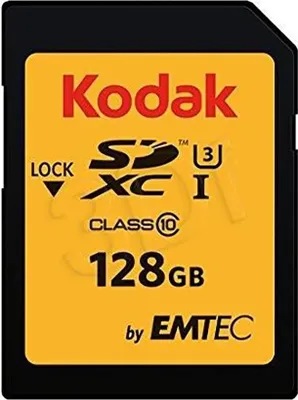 Immagine prodotto di Scheda di memoria Kodak 128GB SD UHS-I U3 V30 100Mb/s