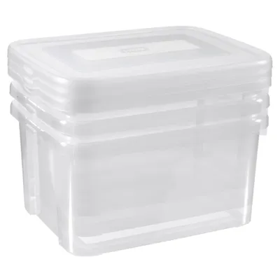 Immagine prodotto di Set di contenitori Curver Handy 3x25L Trasparente