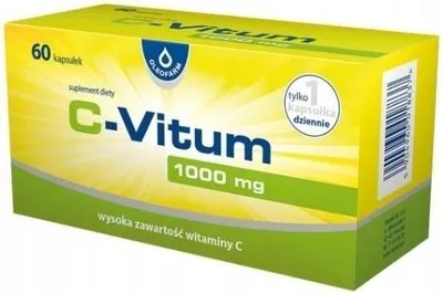 Image de C-VITUM Vitamine C 1000 mg IMMUNITÉ Oleofarm 60 gélules