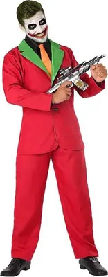 Produktbild von Atosa Clown-kostüm Rot M-L Rot M-L